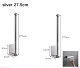 LUXROLLO - Zelfklevende RVS Toiletrolhouder (Verlengd & Zonder Boren)