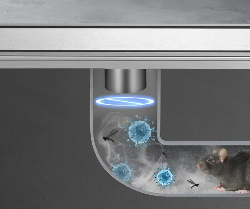 LuxDrain Verborgen Vloerafvoer