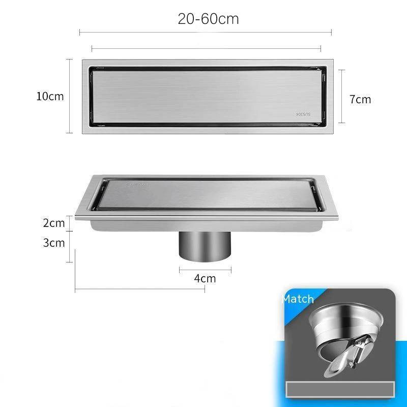 LuxDrain Verborgen Vloerafvoer