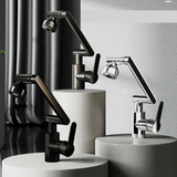 AquaFlex 360° Universele Wastafelkraan