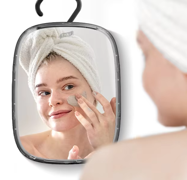 ClearView Douchespiegel – Condensvrije Spiegel voor Scheren & Reizen