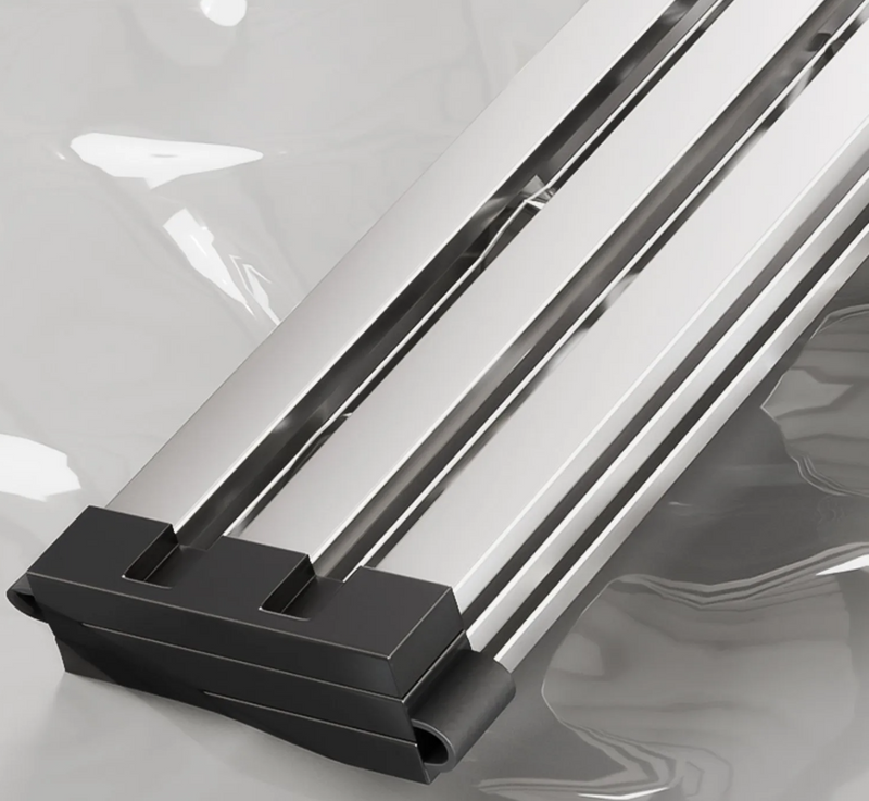 FlexiRack – Uitschuifbaar & Opvouwbaar 304 RVS Afdruiprek voor Spoelbak