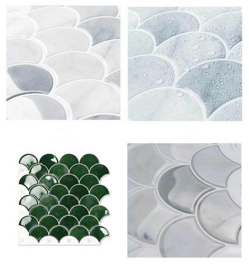 TileXpert Zelfklevende 3D Wandstickers