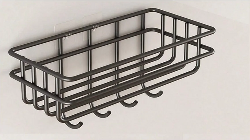 WallPro – Muurbevestigde Hoek Badkamer- & Keukenplank