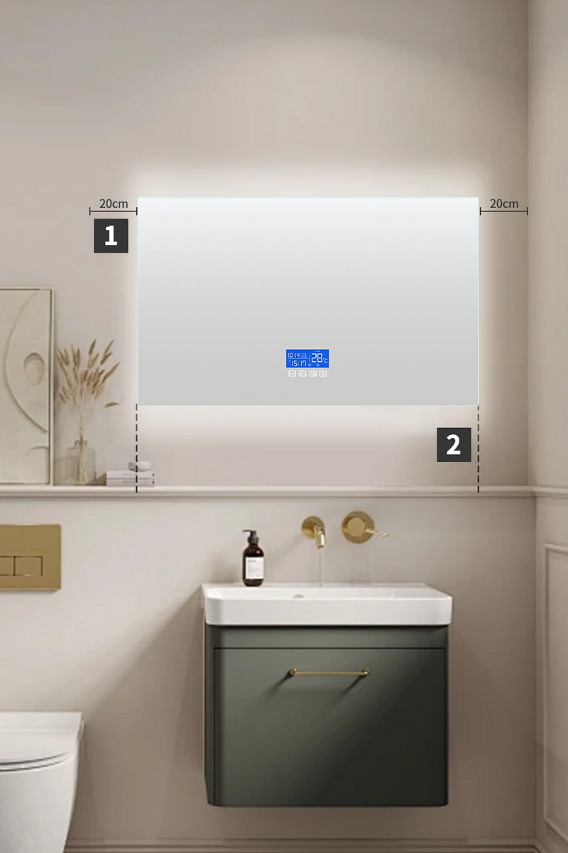 LumiTherm XL LED Badkamerspiegel