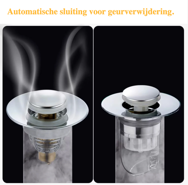 CleanSeal Universele Pop-Up Wastafelstop