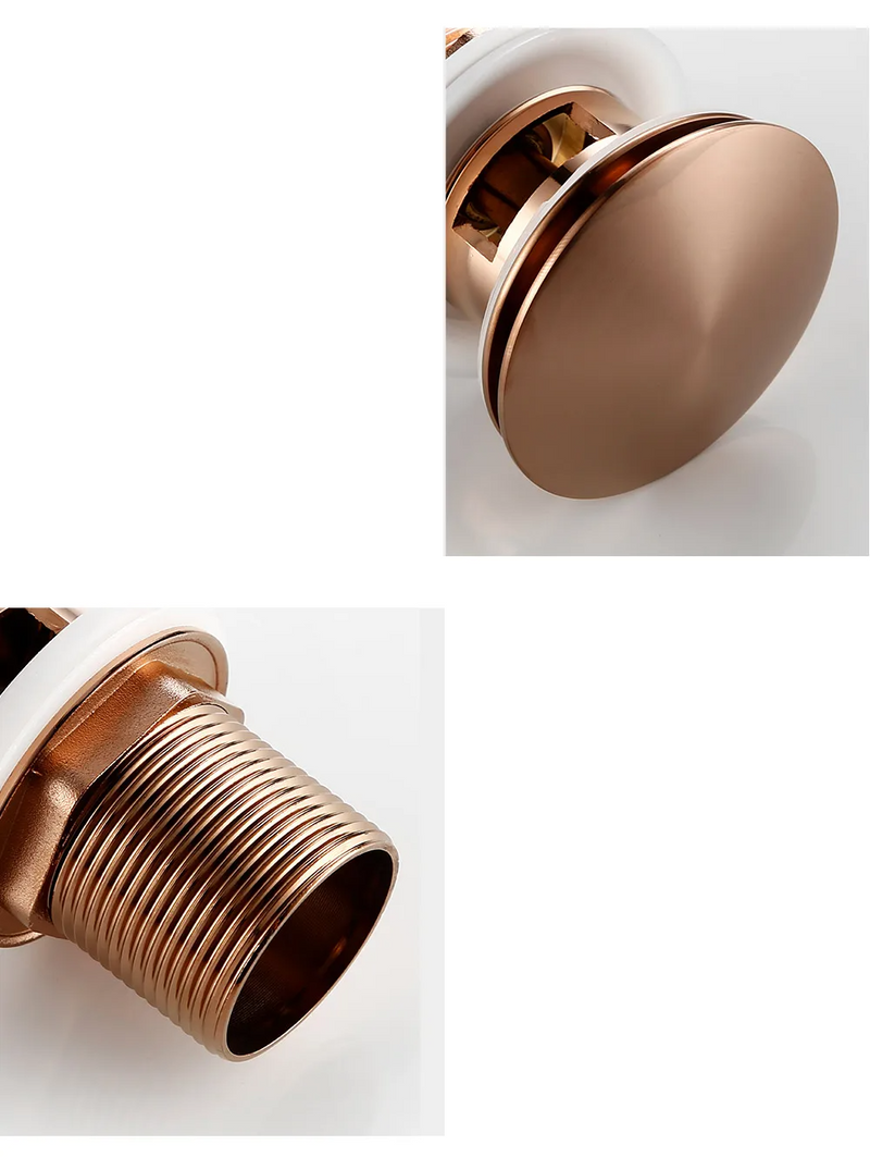 Bagnolux Roségouden Wastafel Afvoer