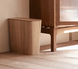 EcoPress Houten Afvalbak met Deksel