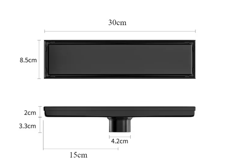 AeroDrain Luxe Douchevloerafvoer