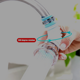 EcoStream 360 – Universele Waterbesparende Kraanbubbler met Rotatie Nozzle