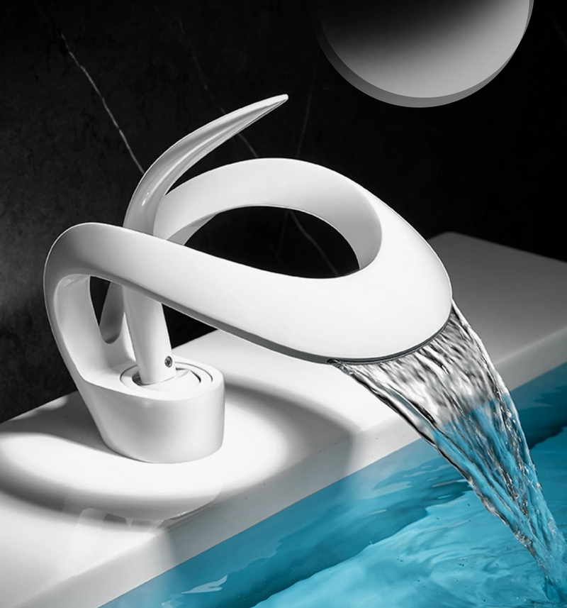 AquaLuxe Waterval Wastafelkraan